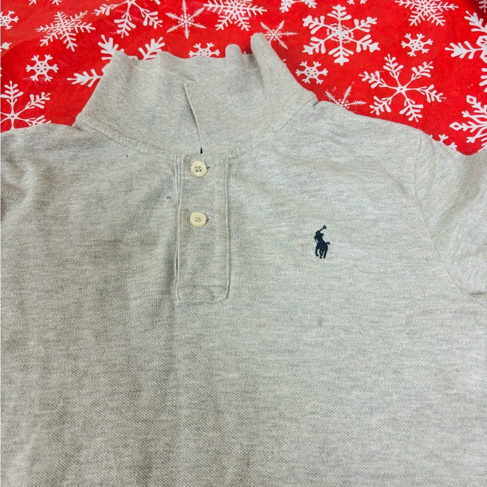 Polo by Ralph Lauren Kids Light Gray Polo Shirt